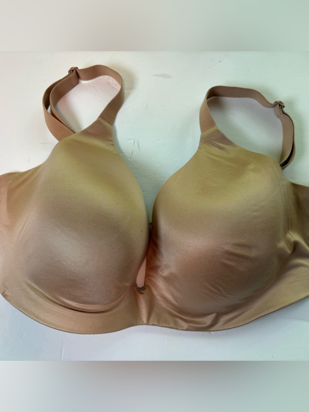 Victoria Secret Bra Nude Beige Tan Smooth Seamless Tshirt Bra 36DD